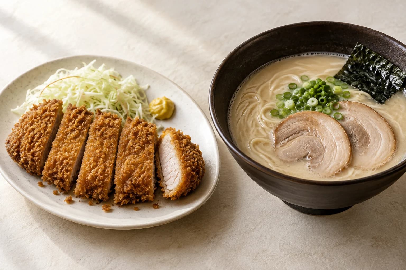 Tonkatsu ou tonkotsu : quelle différence ?